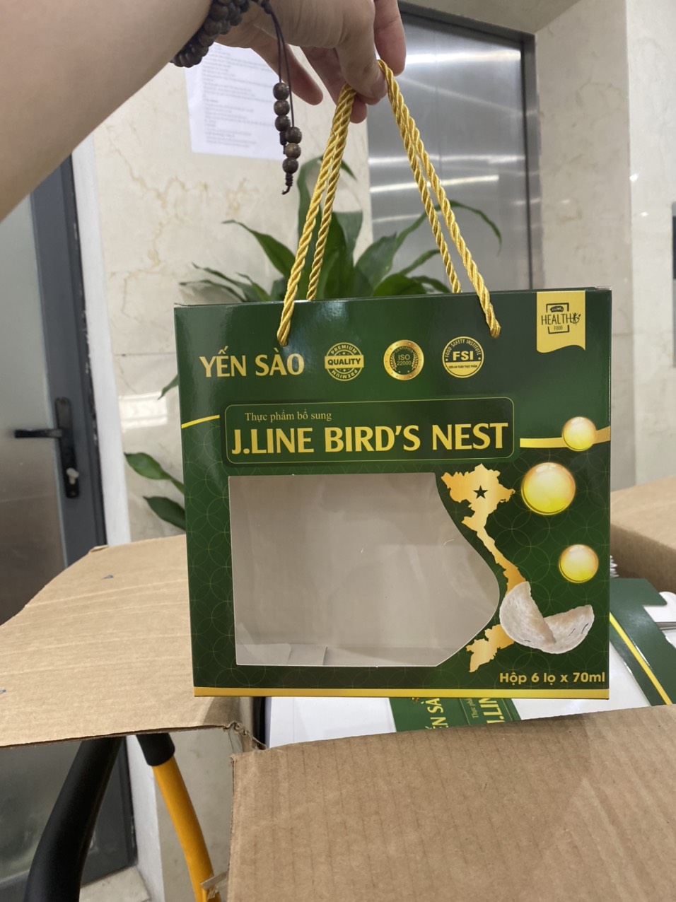 Hộp quai xách Yến Sào  J.LINE BIRD’S NEST